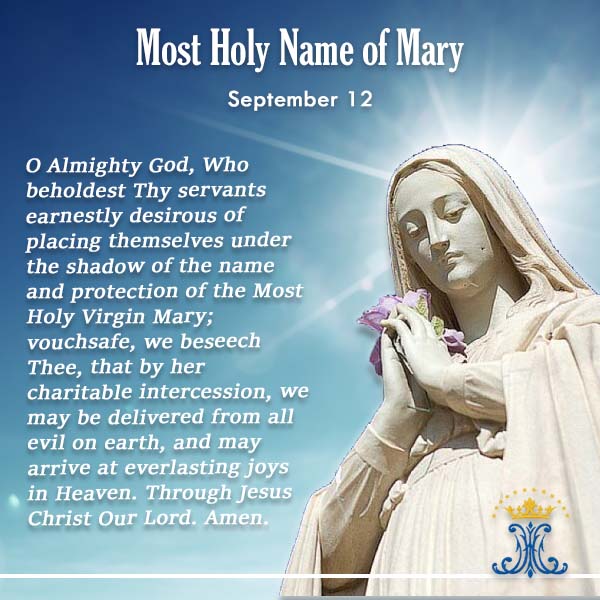 Most Holy Name of Mary 2